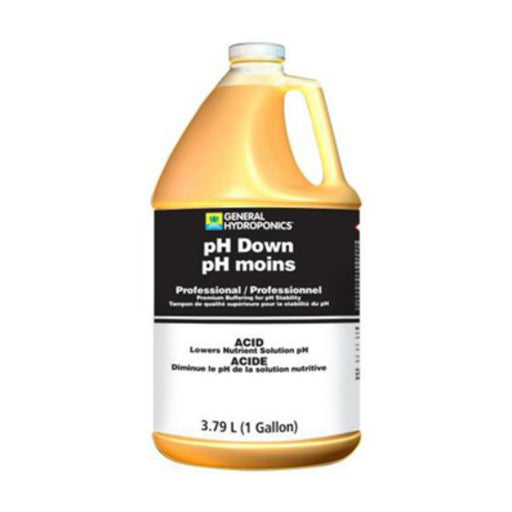 General Hydroponics PH Down Pro 1 Gallon Quality Wholesale