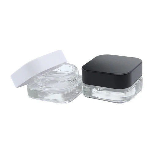 Glass Storage Jars Whole Leaf Healing Tree