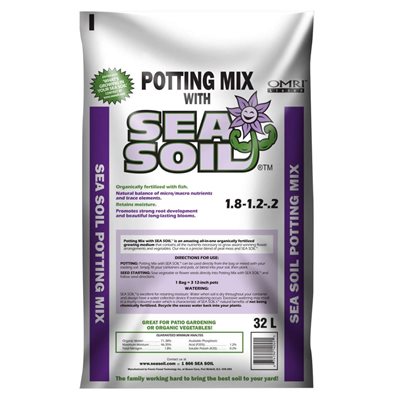 Sea Soil Potting Mix Whole Leaf Healing Tree