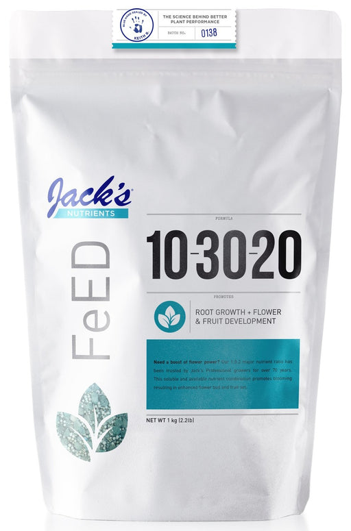 Jack's Nutrients Bloom 10-30-20 Whole Leaf Healing Tree