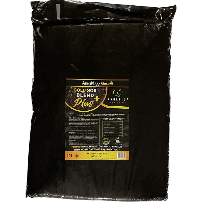 Annelida Gold Blend Plus 40L Soil Whole Leaf Healing Tree