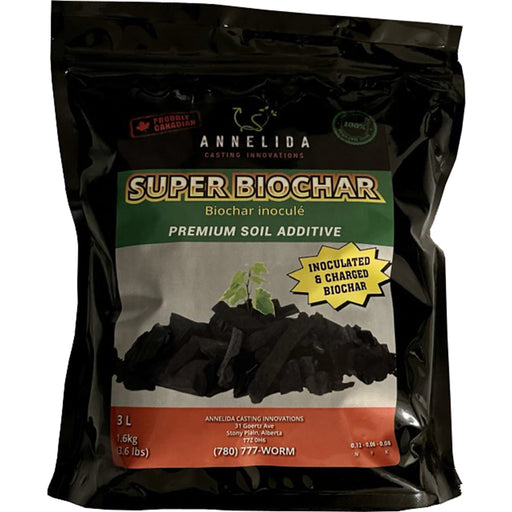 Super Biochar 3L Whole Leaf Grow & Garden Supplies
