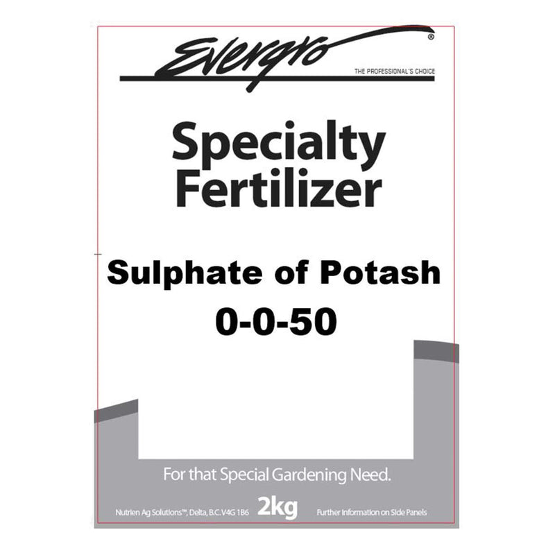 Evergro Sulphate Of Potash 0-0-50 2Kg Whole Leaf Healing Tree