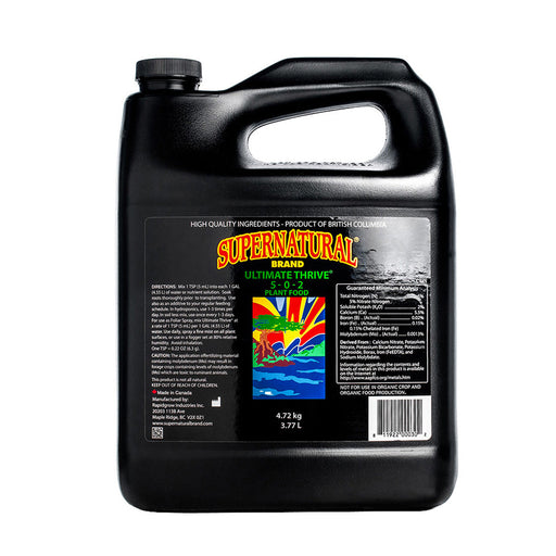 Super Natural Ultimate Thrive 4L hydrofarm