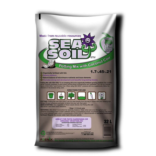 Sea Soil Potting Mix Whole Leaf Healing Tree
