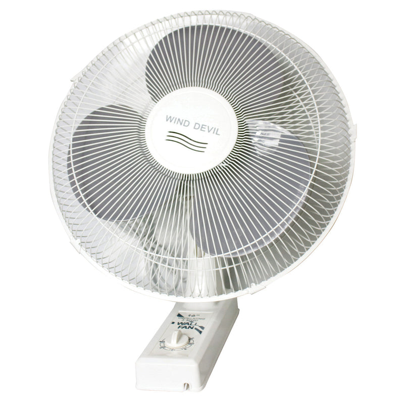 WindDevil 16" Wall Fan 3Speed hydrofarm