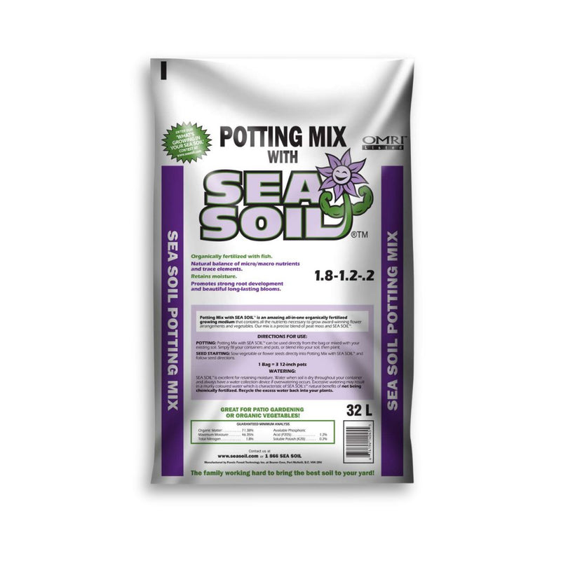 Sea Soil Potting Mix Whole Leaf Healing Tree
