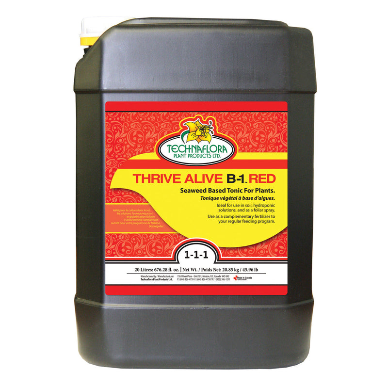 Thrive Alive B1 Red 20L hydrofarm