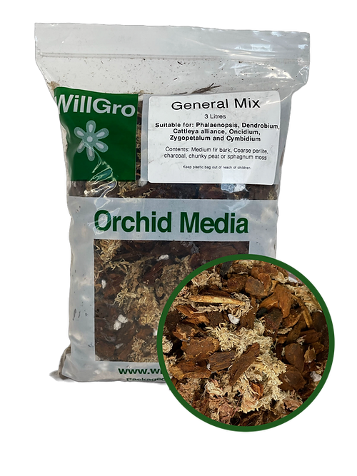 General (Phalaenopsis) Media Mix WillGro Whole Leaf Healing Tree
