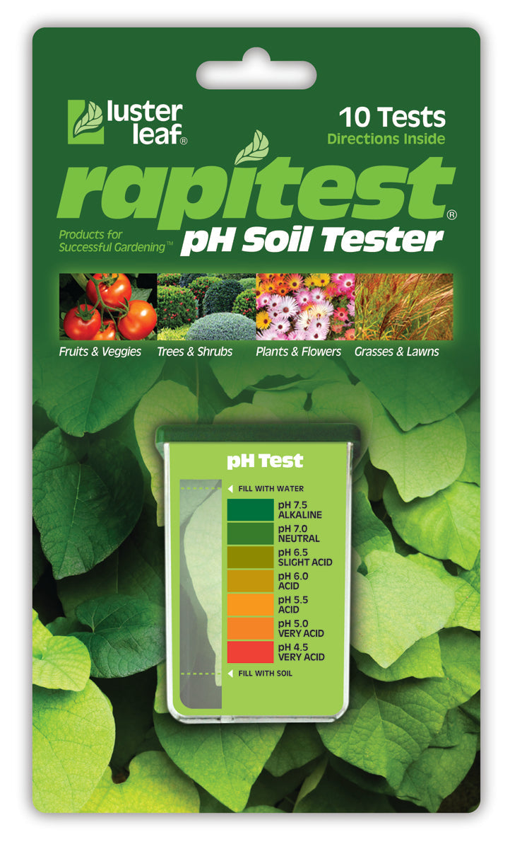 Rapitest pH Soil Tester, 10 tests Whole Leaf Healing Tree