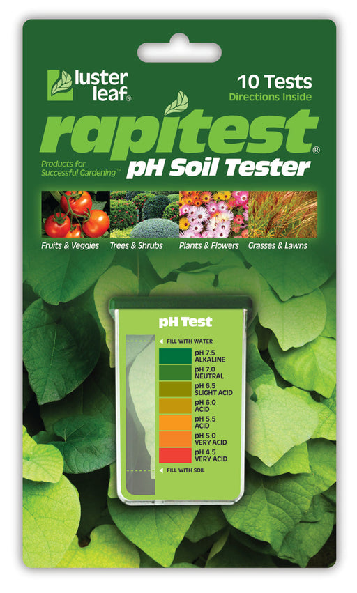 Rapitest pH Soil Tester, 10 tests Whole Leaf Healing Tree