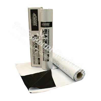 Poly 10' x 25' Thermoflo Black and White Quality Wholesale