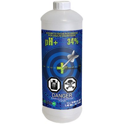 Nutri+ Potassium Hydroxide 34% PH UP Biofloral