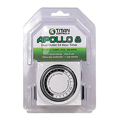 Apollo 8 24hr Dual Timer Hawthorne