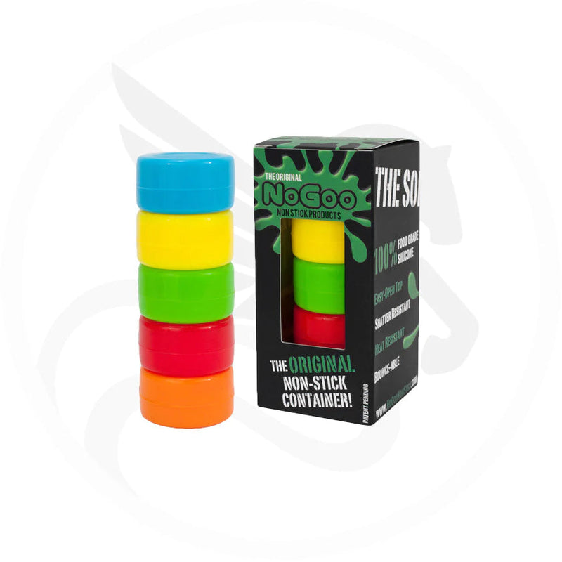 NoGoo silicone container each Whole Leaf Healing Tree