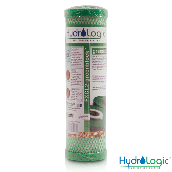 Hydrologic Stealth RO/Green Coco Filter 10x2.5 Biofloral