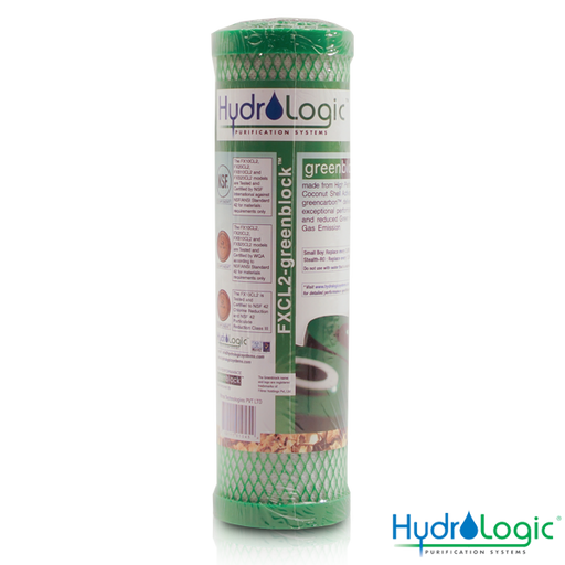 Hydrologic Stealth RO/Green Coco Filter 10x2.5 Biofloral