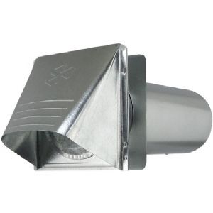 Galv Dryer Vent Hood 6" B.A. Robinson