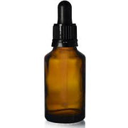 Amber/Green Bottle w/Eye Dropper Uline