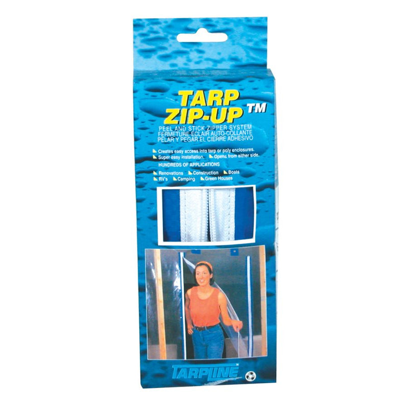 Tarp Zip-Up Zipper For Door 7' Stellar