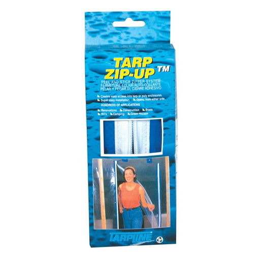 Tarp Zip-Up Zipper For Door 7' Stellar