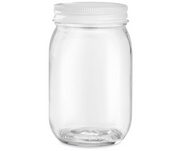 Glass Storage Jars Whole Leaf Healing Tree