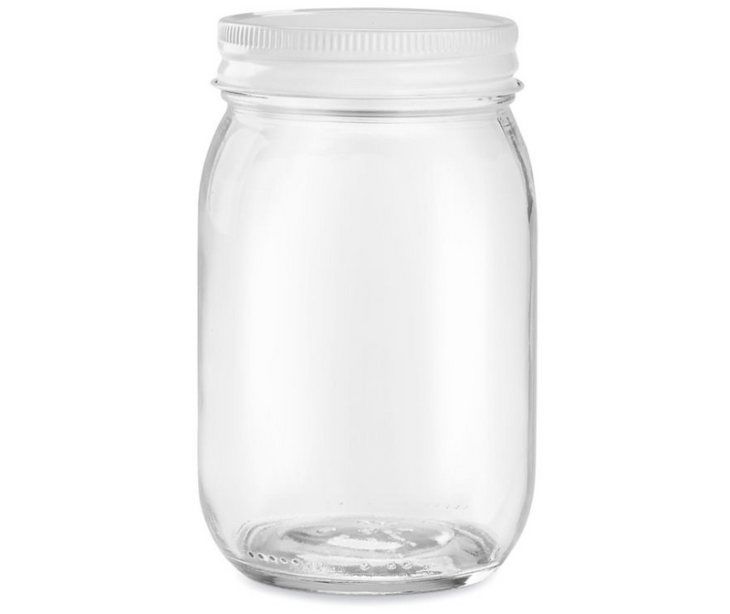 Glass Storage Jars Whole Leaf Healing Tree
