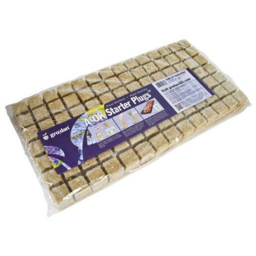 Rockwool 2" Starter Plugs 50/Sheet Eddi's