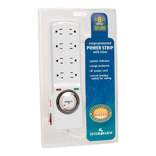 HF Surge Protector W / 8 Outlet & Timer Eddi's