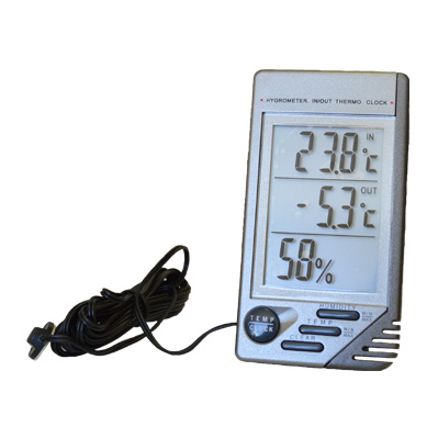 In/Out Thermometer w/ Hygrometer min/max Eddi's