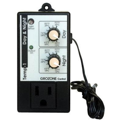 Grozone TP1 Day/Night Temp Controller Biofloral