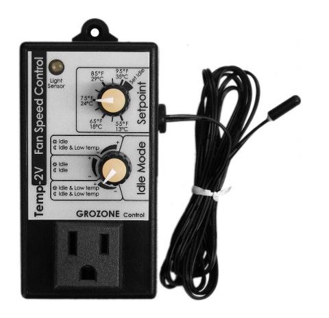 Grozone TV2 Multimode Fan Speed Control Timer Biofloral